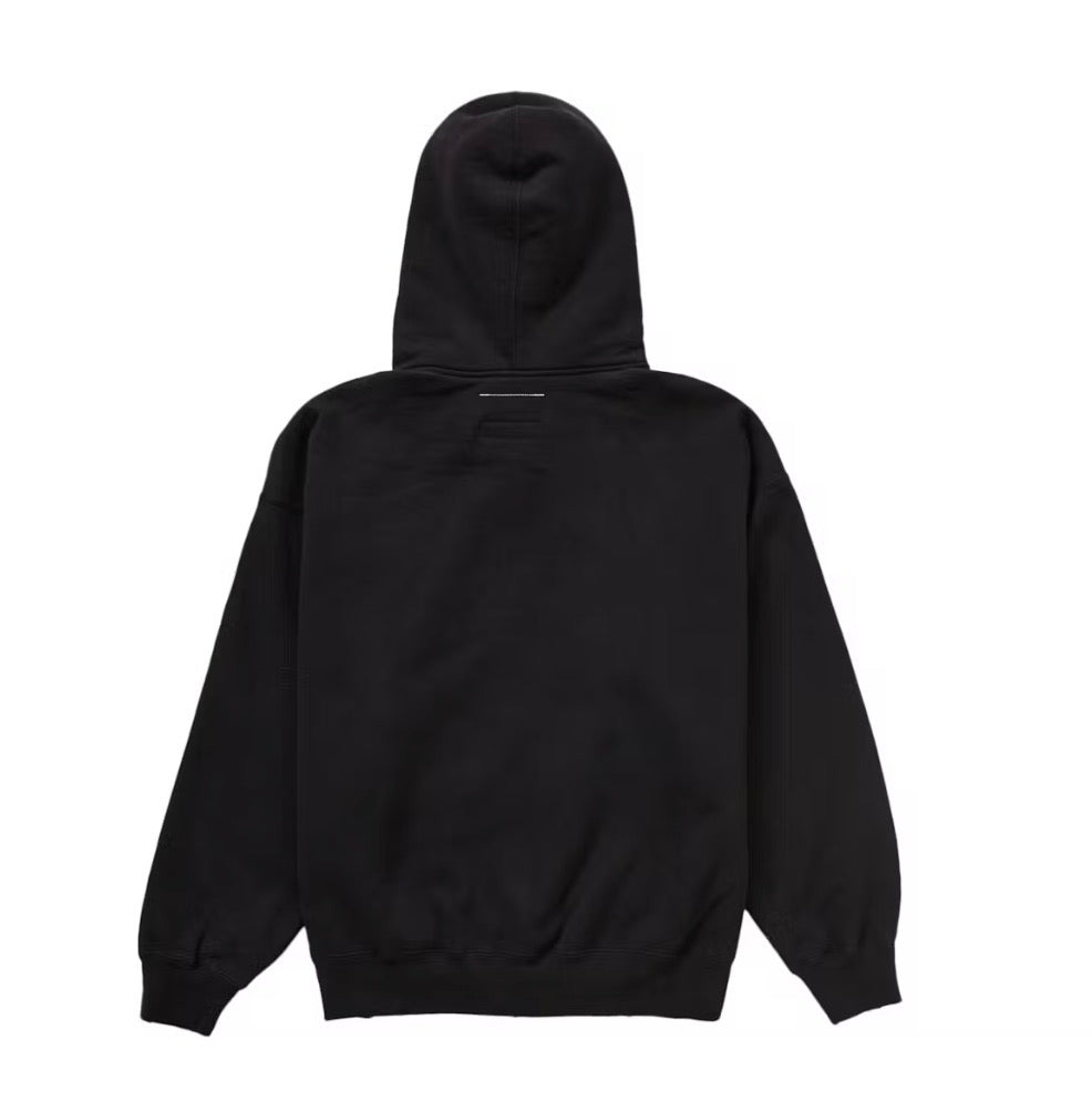Supreme x MM6 Maison Margiela Zip Up Hooded Sweatshirt 'Black'