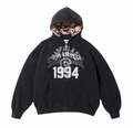 Supreme x MM6 Maison Margiela Zip Up Hooded Sweatshirt 'Black'