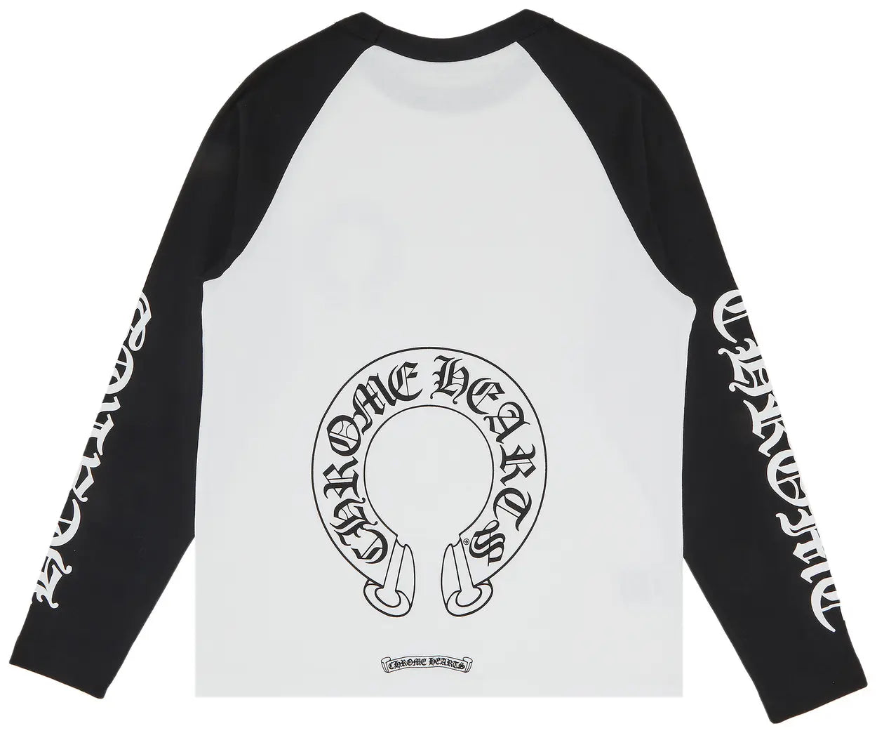 Chrome Hearts Horseshoe Long Sleeve Raglan Shirt
