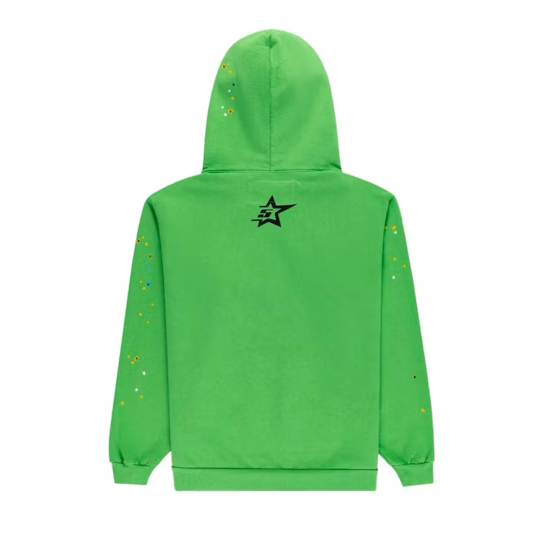 Sp5der Punk V2 Rhinestone Hoodie