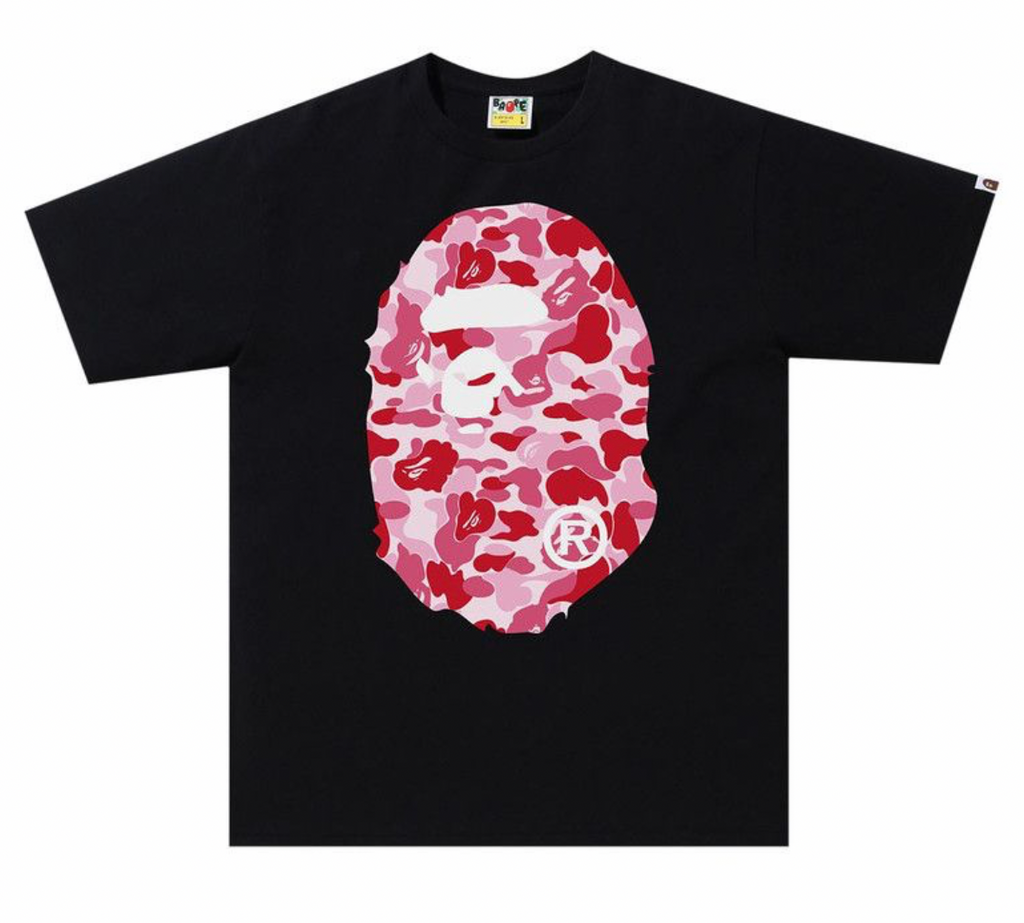 BAPE ABC Camo Big Ape Head Tee