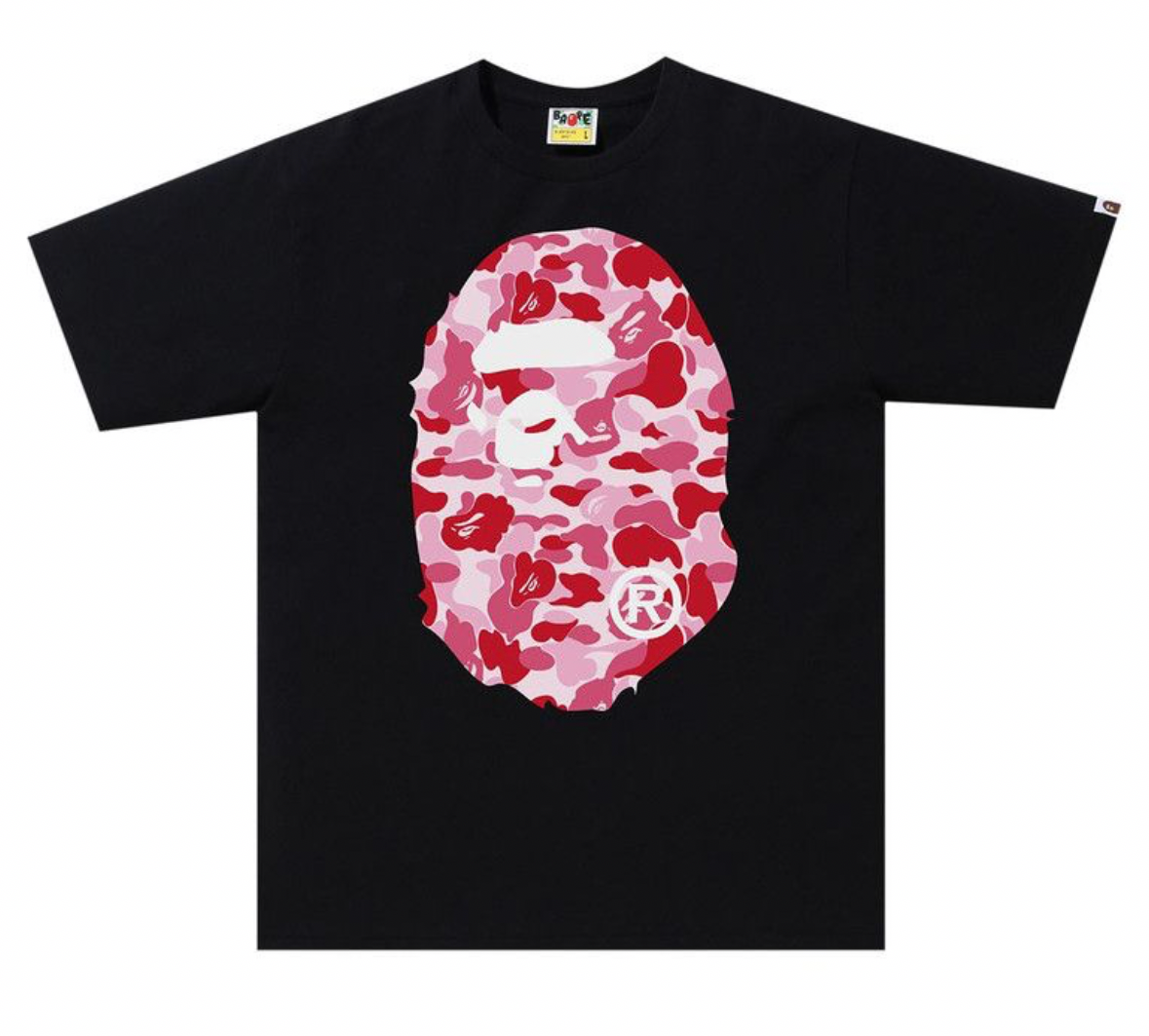 BAPE ABC Camo Big Ape Head Tee