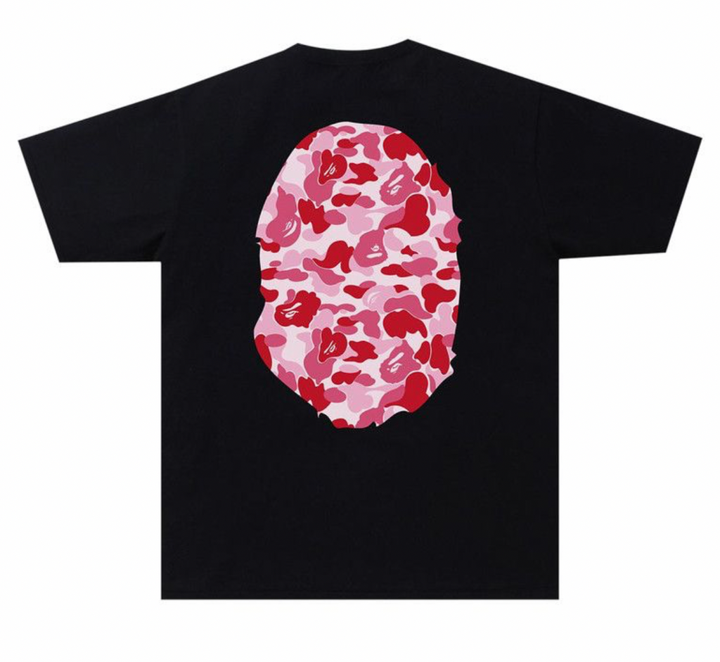 BAPE ABC Camo Big Ape Head Tee